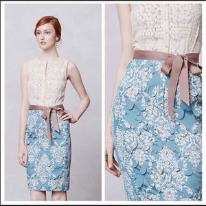 Beguile by Byron Lars sz 4 Fleur-De-Lys Lace Dress